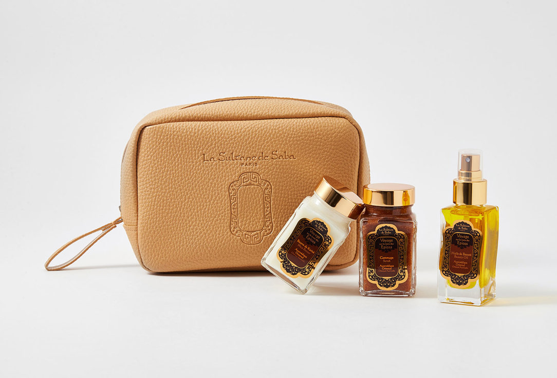 La Sultane de Saba Gift Set: Body Oil, Butter, Scrub Ayurvedic 4 pcs La Sultane de Saba Gift Set: Body Oil, Butter, Scrub Ayurvedic