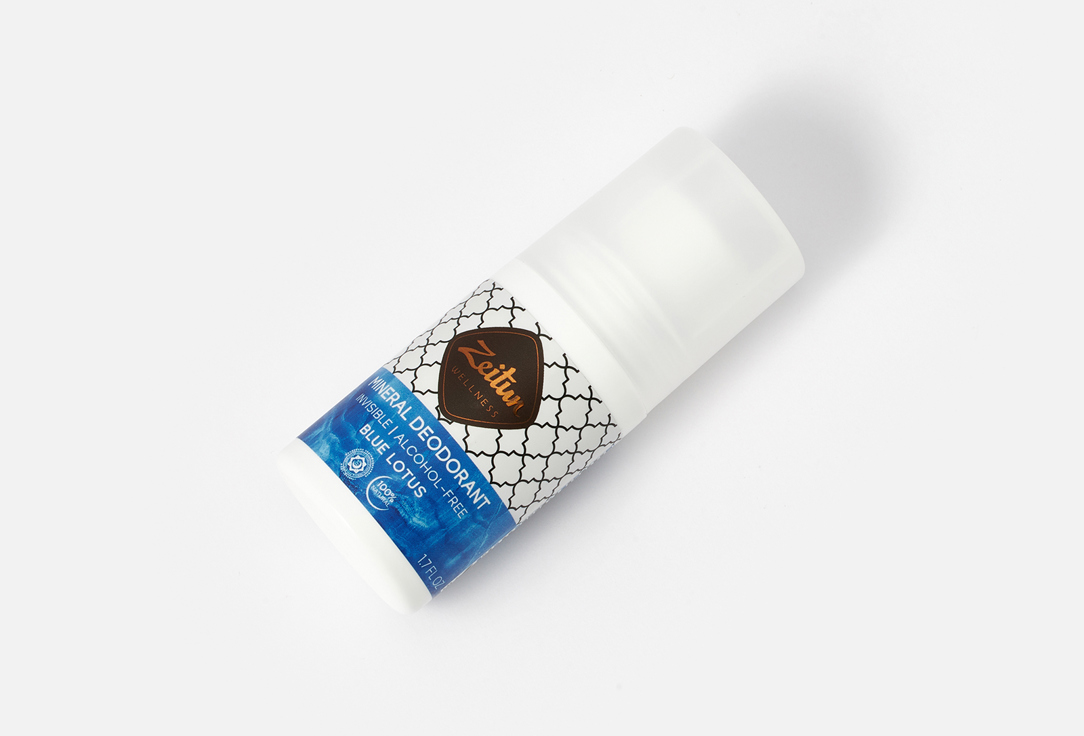 Zeitun Refreshing Mineral Roll-On Deodorant Blue Lotus with Colloidal Silver 50 ml Zeitun Refreshing Mineral Roll-On Deodorant Blue Lotus with Colloidal Silver