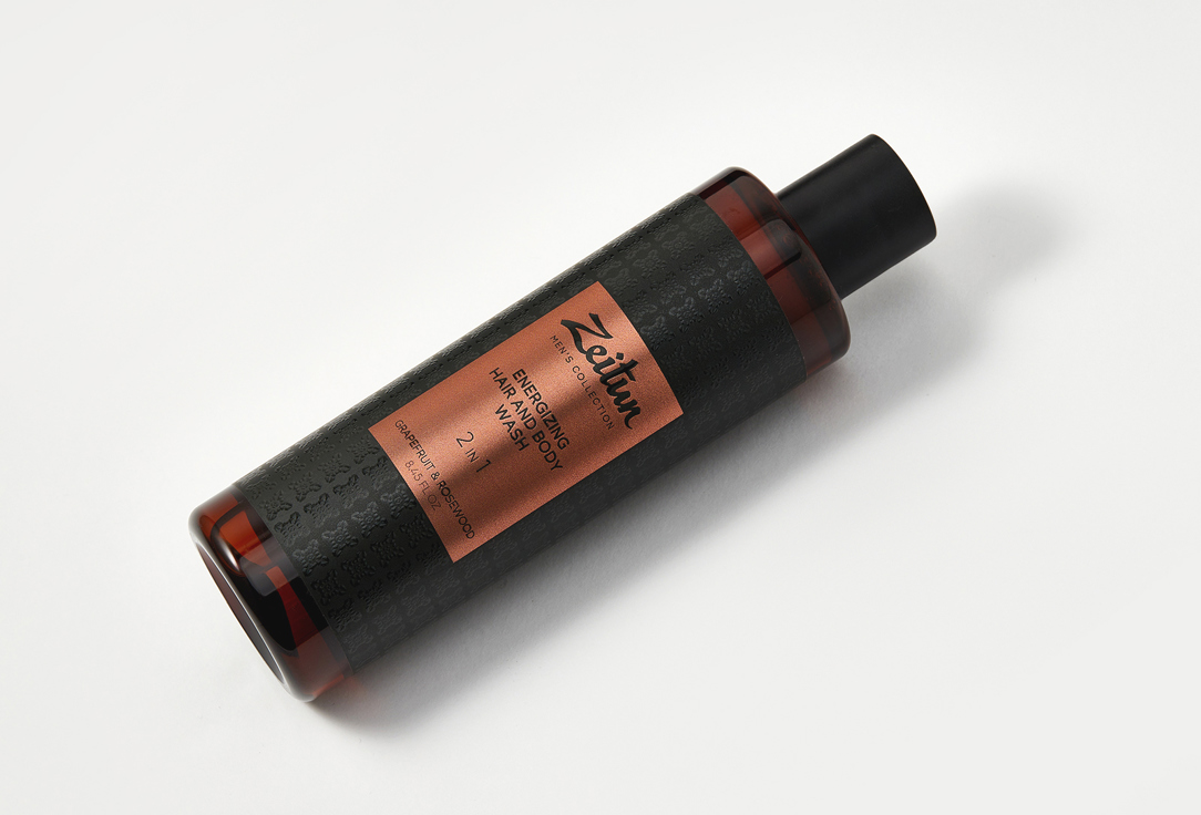 Zeitun Cleansing 2-in-1 Shower Gel & Shampoo Energizing Hair and Body Wash