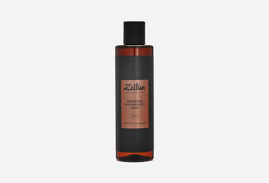 Zeitun Cleansing 2-in-1 Shower Gel & Shampoo Energizing Hair and Body Wash