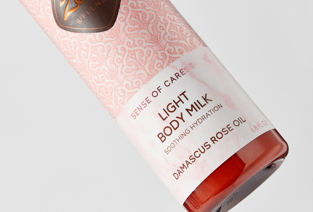 Zeitun молочко для тела Soothing Light Body Milk with Damask Rose oil
