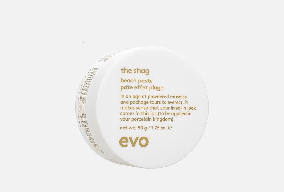 EVO Hair styling paste matte finish the shag beach