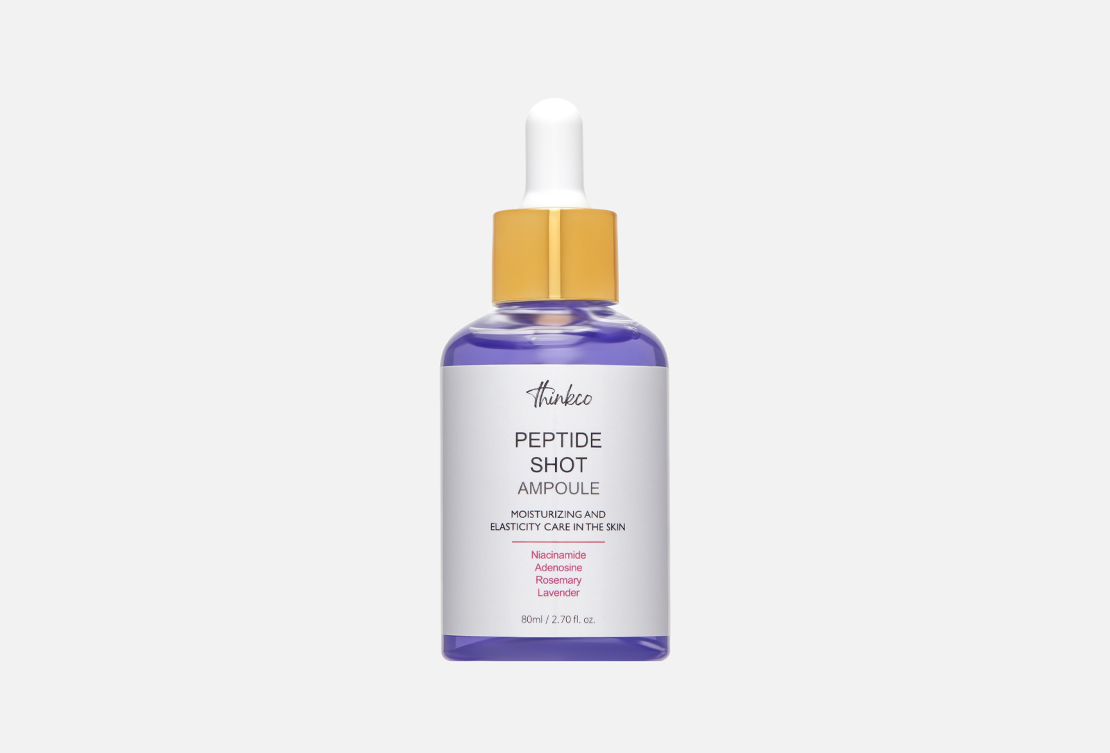 Peptide shot ampoule 80