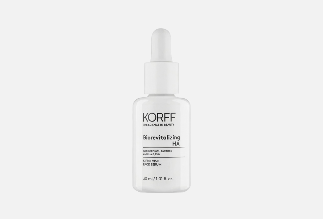 KORFF Anti-age face serum Biorevitalizing HA Face Serum 30 ml KORFF Anti-age face serum Biorevitalizing HA Face Serum