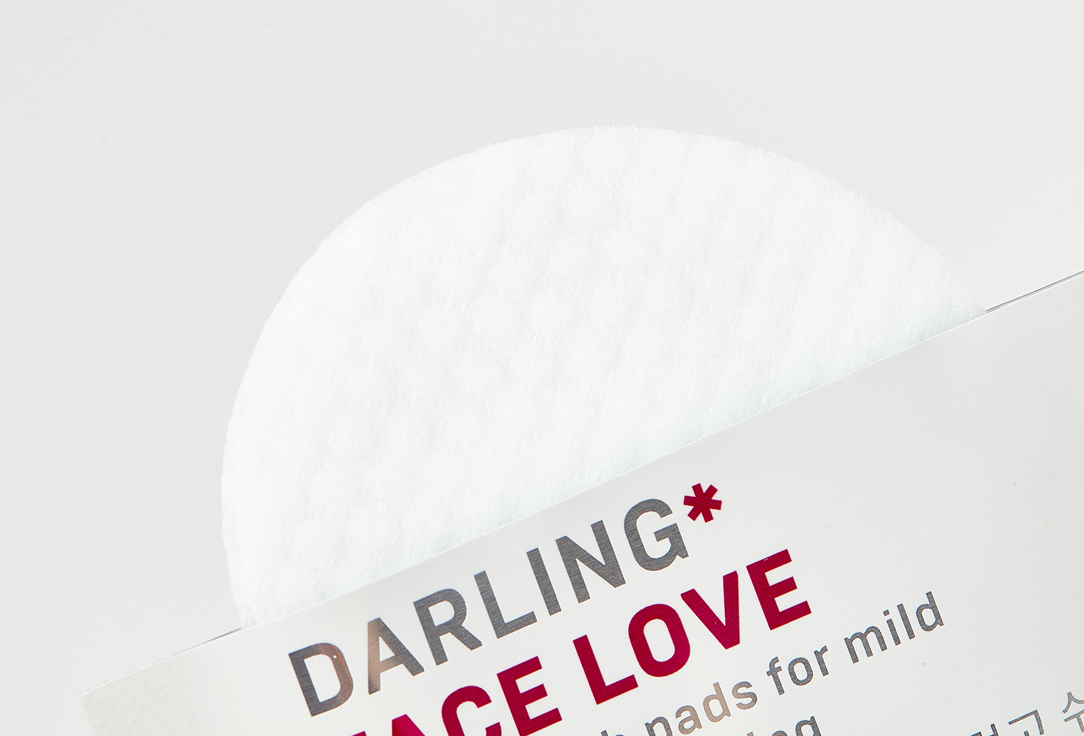 DARLING* Освежающие пэды для очищения лица Face Love, Travel Pack