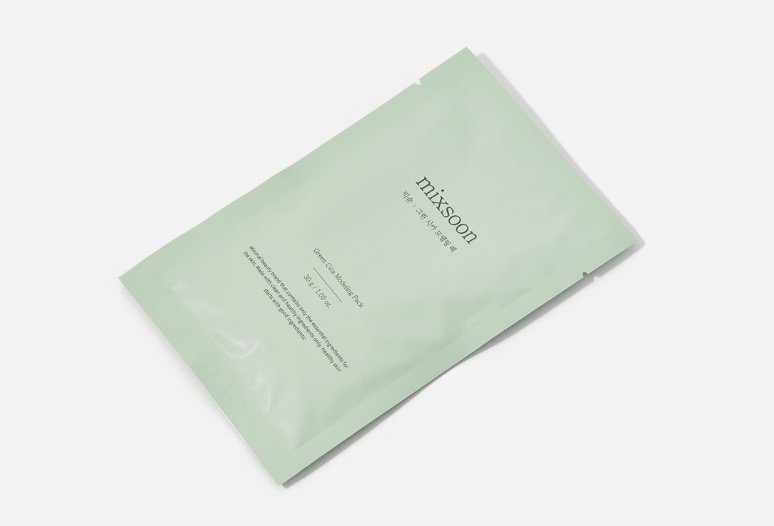 Mixsoon Face Mask Green Cica Modeling