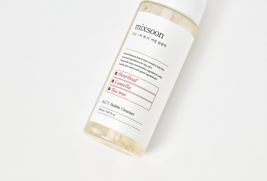 Mixsoon Face Wash Foam H.C.T Bubble Cleanser