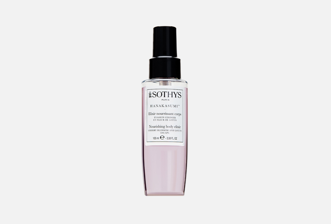 Sothys эликсир для тела Escape Nourishing Cherry Blossom & Lotus