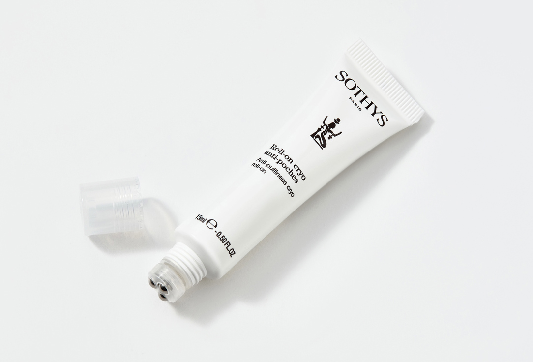 Sothys Cooling Anti-Puffiness Gel with Roller Applicator ANTI-PUFF CRYO ROLL-ON 15 ml Sothys Cooling Anti-Puffiness Gel with Roller Applicator ANTI-PUFF CRYO ROLL-ON