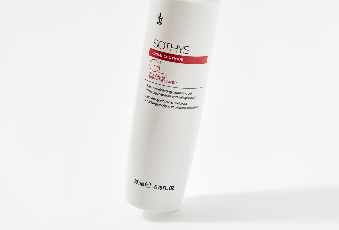 Sothys Exfoliating cleansing face gel Glysalac Skin Preparer