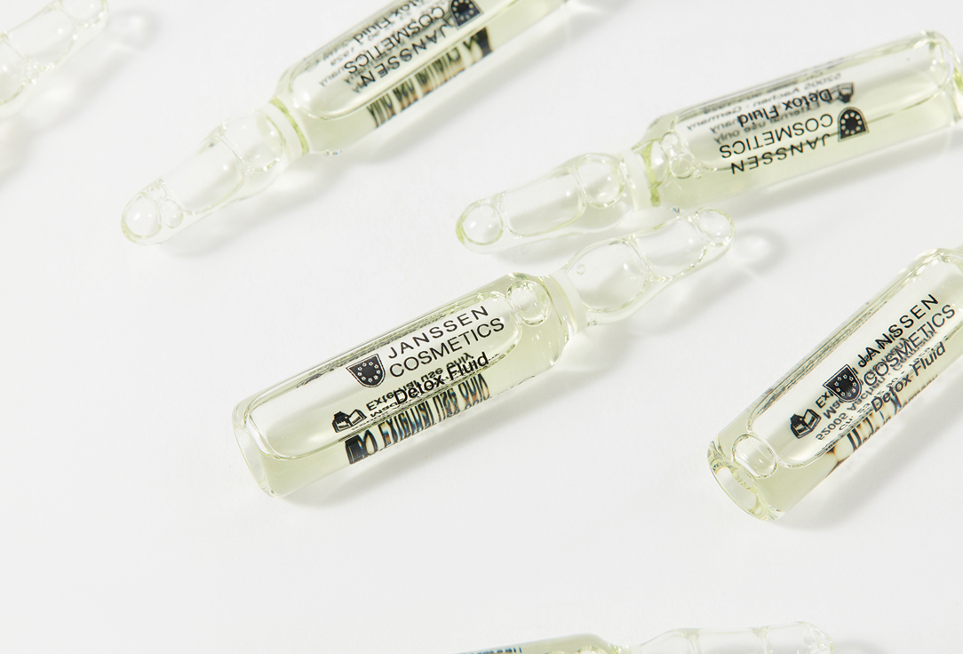 Janssen Cosmetics Detox Purify Fluid Ampoules Purify 7 ml Janssen Cosmetics Detox Purify Fluid Ampoules Purify
