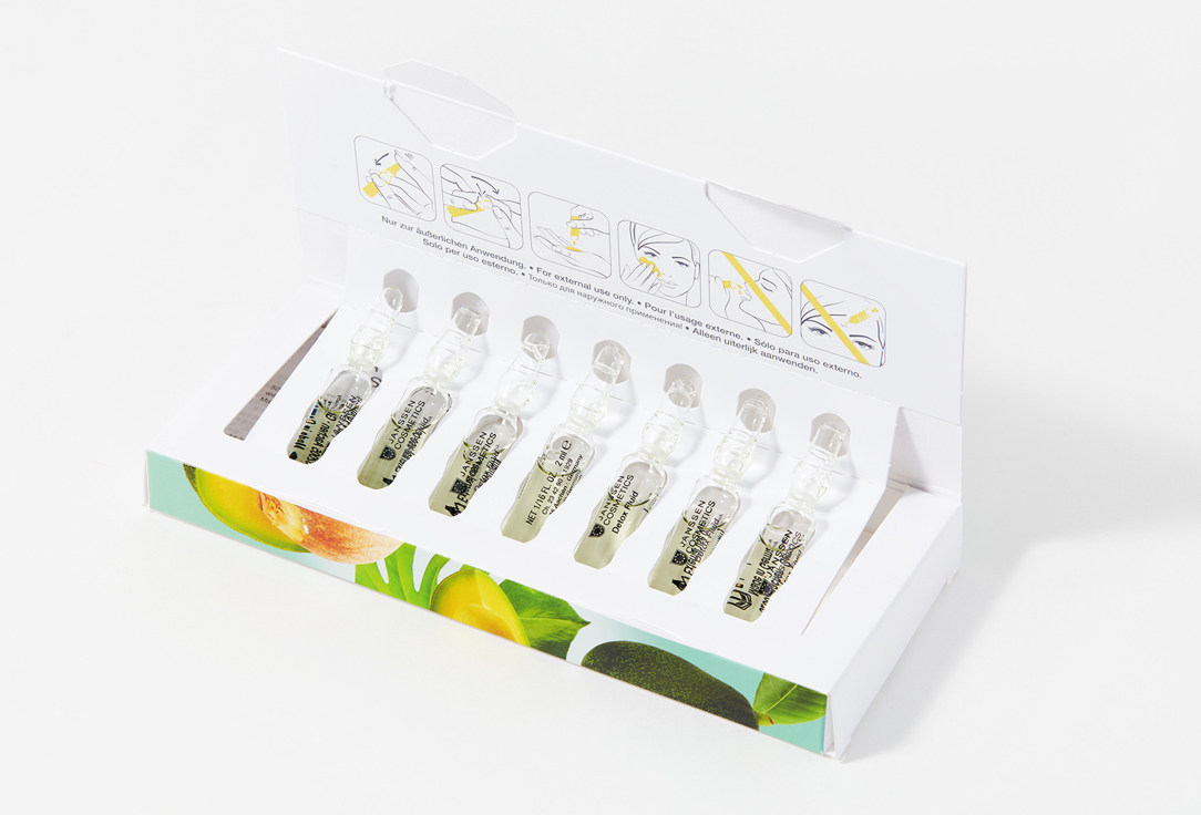 Janssen Cosmetics Detox Purify Fluid Ampoules Purify 7 ml Janssen Cosmetics Detox Purify Fluid Ampoules Purify