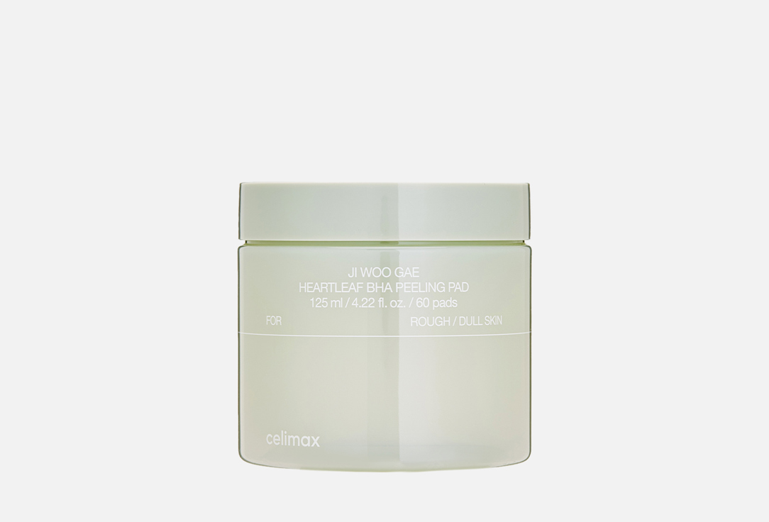 Celimax Face Peeling Pads Ji woo gae heartleaf bha