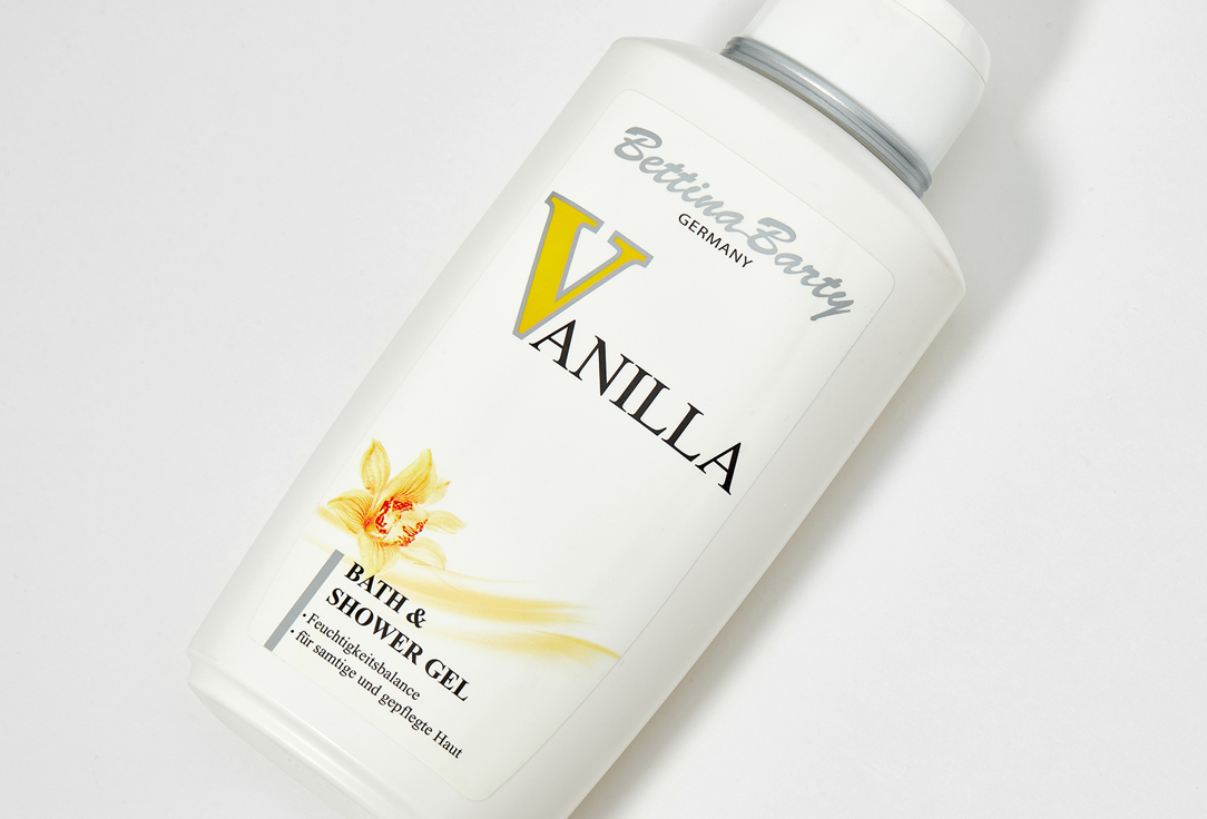 Bettina Barty Bath & Shower Gel Vanilla 500 ml Bettina Barty Bath & Shower Gel Vanilla