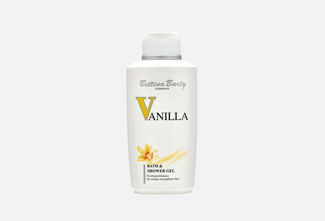 Bettina Barty Bath & Shower Gel Vanilla 500 ml Bettina Barty Bath & Shower Gel Vanilla