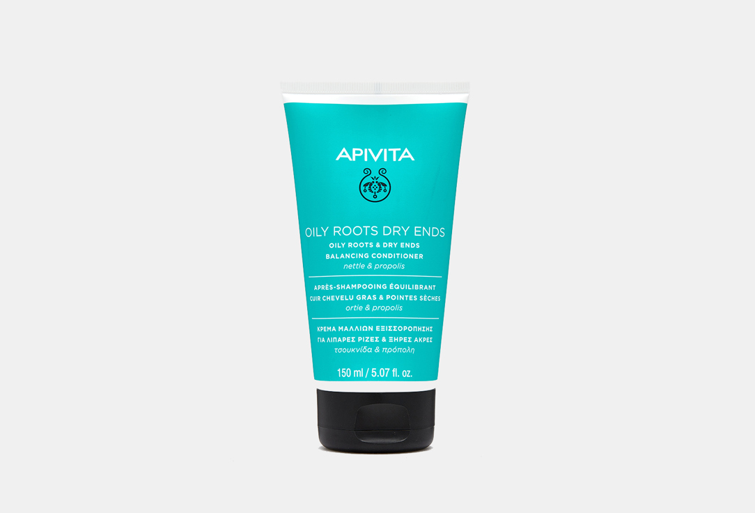 APIVITA Oily roots & dry ends balancing conditioner Nettle & propolis 150 ml APIVITA Oily roots & dry ends balancing conditioner Nettle & propolis