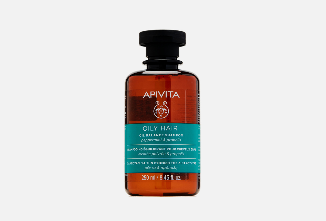 APIVITA Oil balance shampoo Peppermint & propolis 250 ml APIVITA Oil balance shampoo Peppermint & propolis