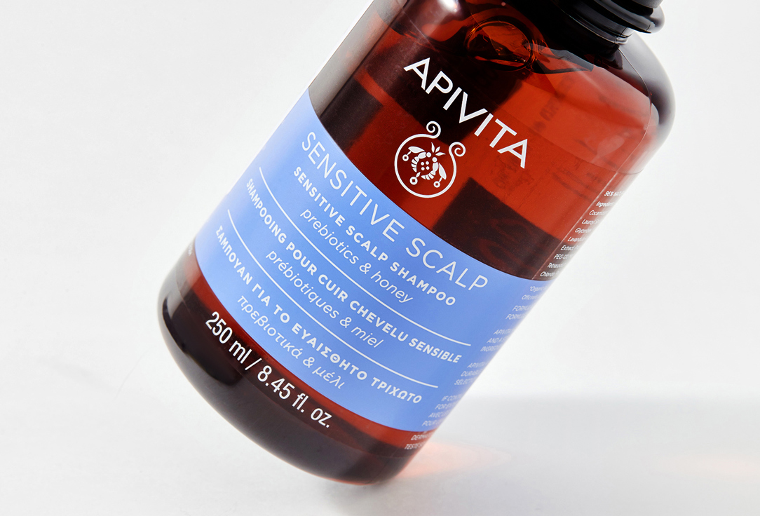 APIVITA Sensitive scalp shampoo Prebiotics & honey 250 ml APIVITA Sensitive scalp shampoo Prebiotics & honey
