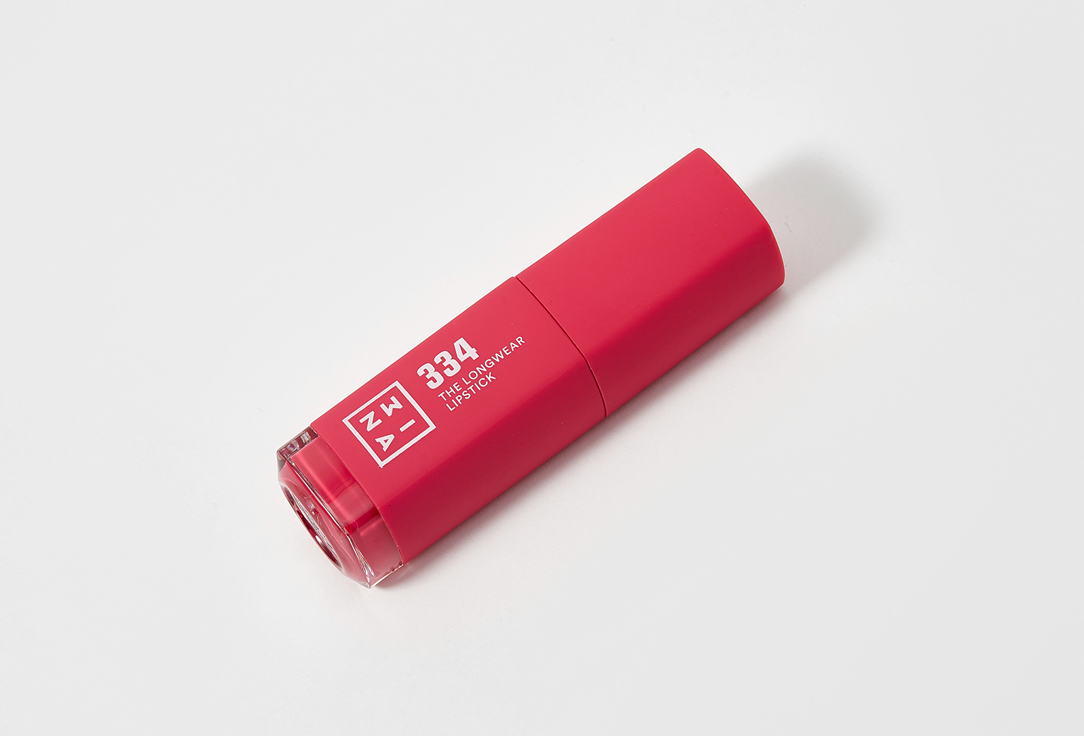 3INA Creamy, Long-Lasting matte lipstick The Longwear Lipstick 334, Bright watermelon pink 7 ml 3INA Creamy, Long-Lasting matte lipstick The Longwear Lipstick