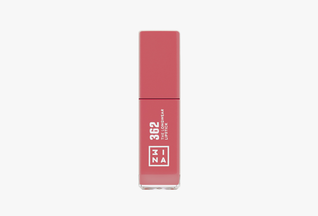 3INA Creamy, Long-Lasting matte lipstick The Longwear Lipstick 362, Fresh rosy pink 7 ml 3INA Creamy, Long-Lasting matte lipstick The Longwear Lipstick