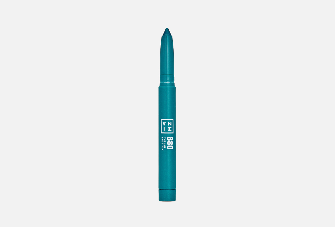 3INA Long-lasting eyeshadow stick The 24H Eye Stick 880, Dark turquoise, Metallic 1.4 g 3INA Long-lasting eyeshadow stick The 24H Eye Stick