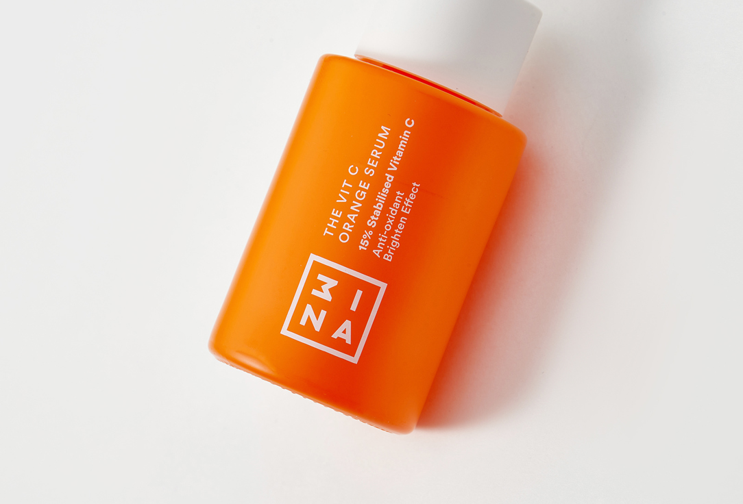 3INA Сыворотка для лица THE VIT C ORANGE SERUM 30 мл 3INA Сыворотка для лица THE VIT C ORANGE SERUM