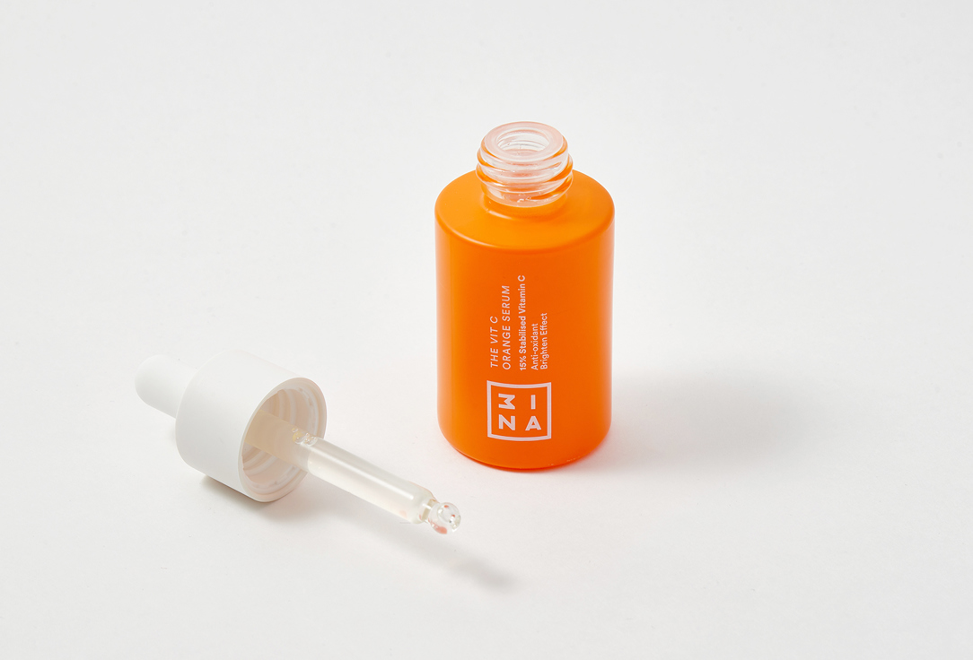 3INA Сыворотка для лица THE VIT C ORANGE SERUM 30 мл 3INA Сыворотка для лица THE VIT C ORANGE SERUM