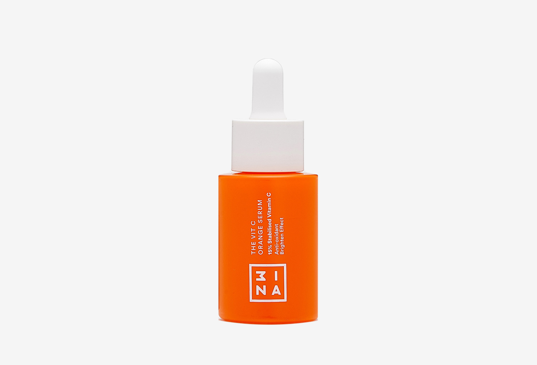 3INA Сыворотка для лица THE VIT C ORANGE SERUM 30 мл 3INA Сыворотка для лица THE VIT C ORANGE SERUM