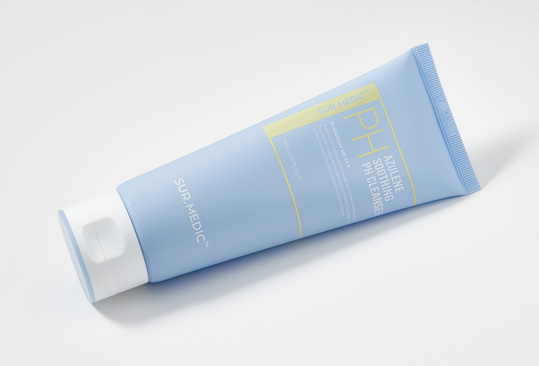 SUR.MEDIC+ Azulene Soothing Face Wash Gel Azulene soothing ph 150 ml SUR.MEDIC+ Azulene Soothing Face Wash Gel Azulene soothing ph