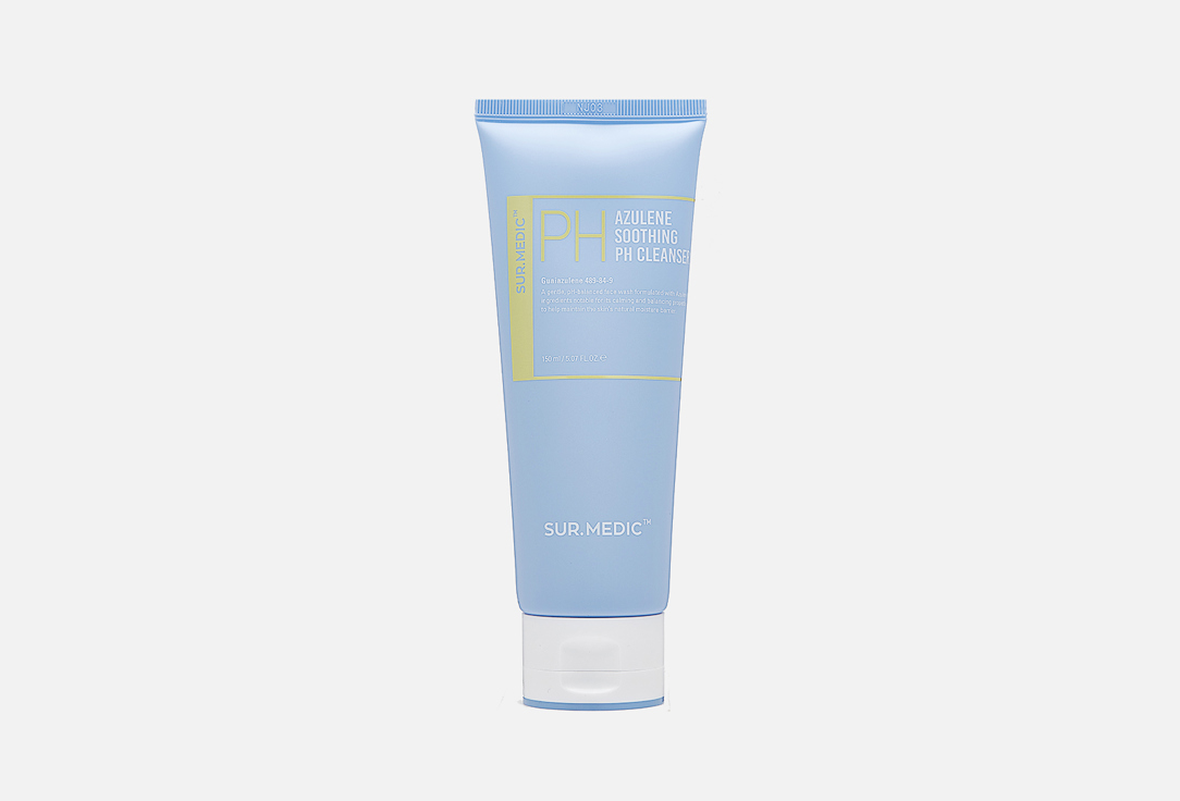 SUR.MEDIC+ Azulene Soothing Face Wash Gel Azulene soothing ph 150 ml SUR.MEDIC+ Azulene Soothing Face Wash Gel Azulene soothing ph
