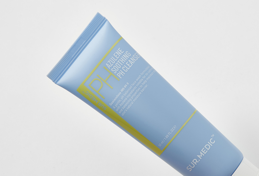 SUR.MEDIC+ Azulene Soothing Face Wash Gel Azulene soothing ph 50 ml SUR.MEDIC+ Azulene Soothing Face Wash Gel Azulene soothing ph