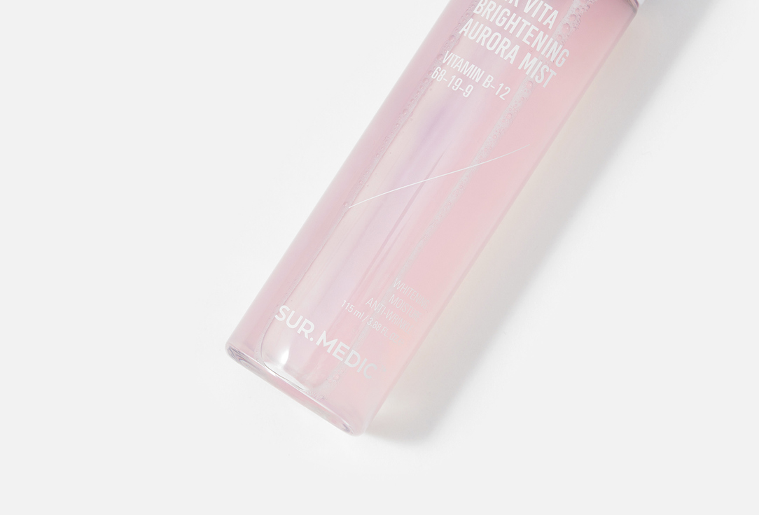 SUR.MEDIC+ face spray Pink vita brigthening aurora 115 ml SUR.MEDIC+ face spray Pink vita brigthening aurora