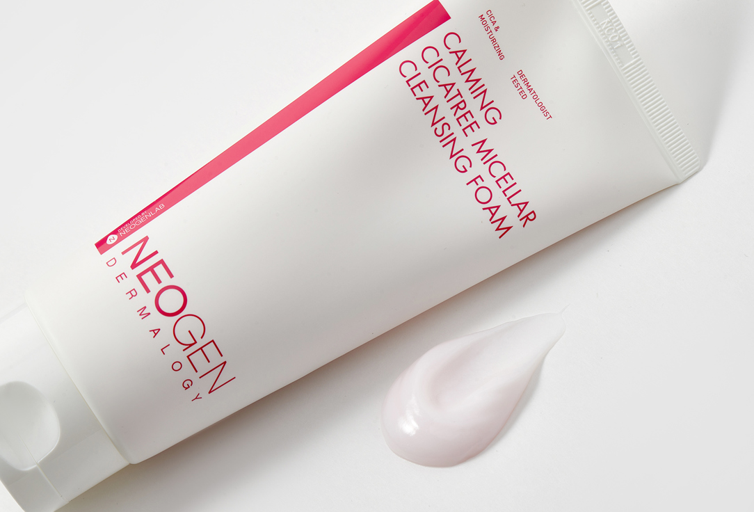 Neogen Soothing Micellar Foaming Face Cleanser Calming cica tree