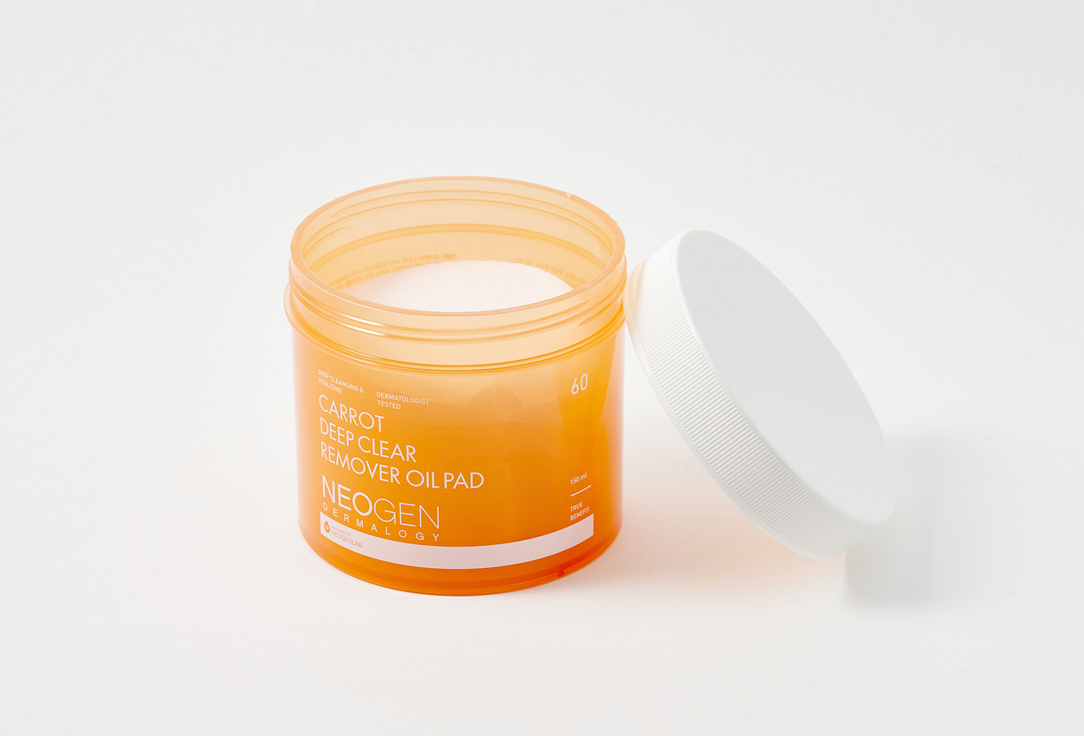 Neogen Deep Cleansing Face Pads with Carrots Carrot deep clear