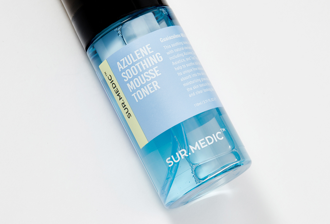 SUR.MEDIC+ Azulene Soothing Toner Mousse Azulene soothing 110 ml SUR.MEDIC+ Azulene Soothing Toner Mousse Azulene soothing