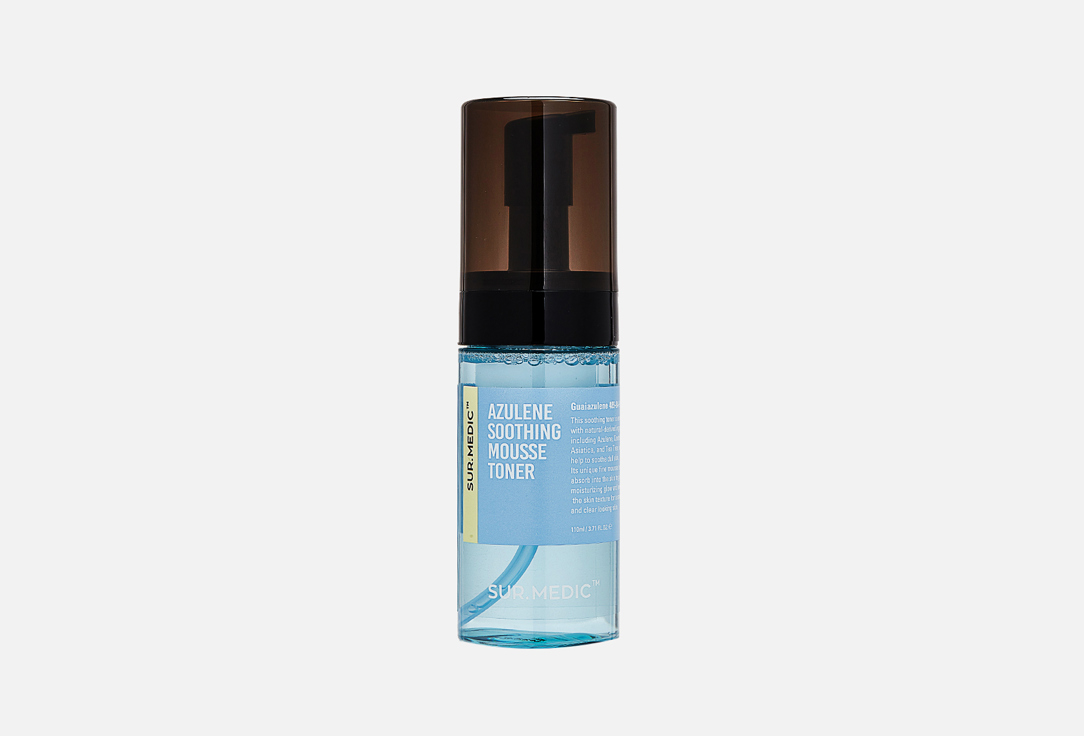 SUR.MEDIC+ Azulene Soothing Toner Mousse Azulene soothing 110 ml SUR.MEDIC+ Azulene Soothing Toner Mousse Azulene soothing