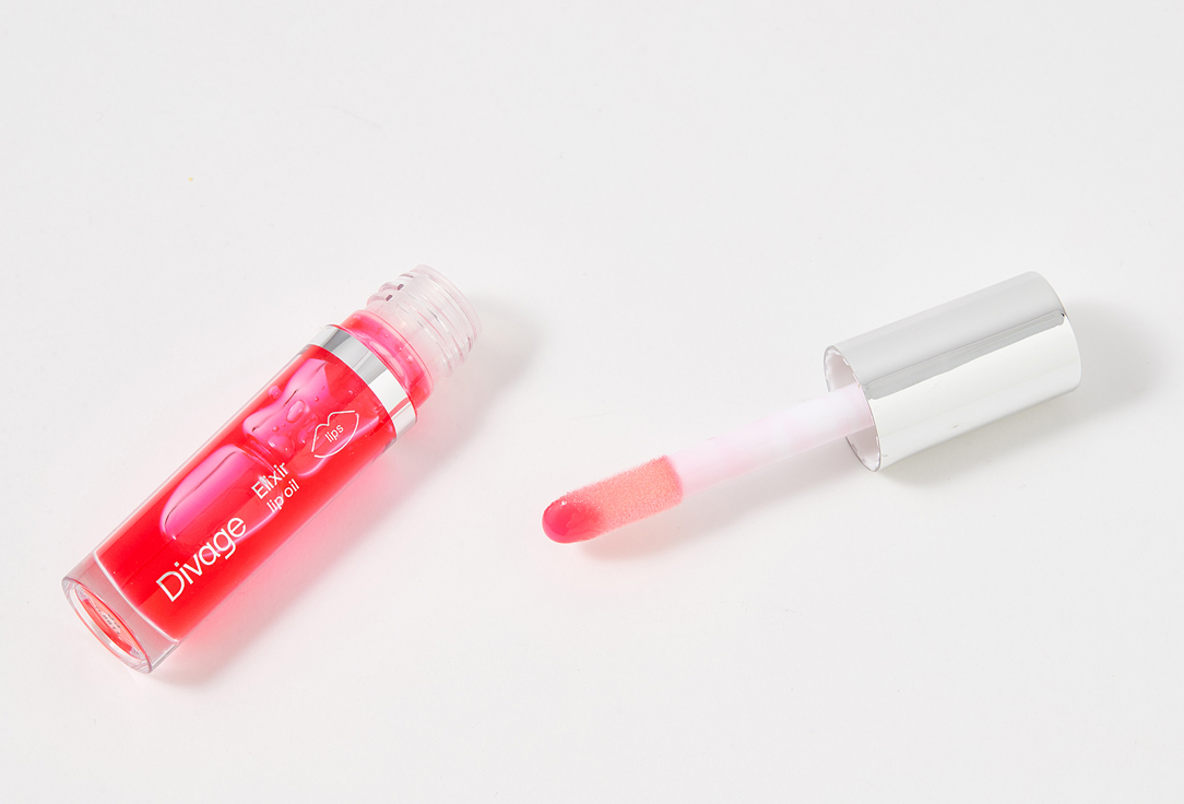 Divage Tinted Lip Oil Elixir 03, Berries 4.5 ml Divage Tinted Lip Oil Elixir