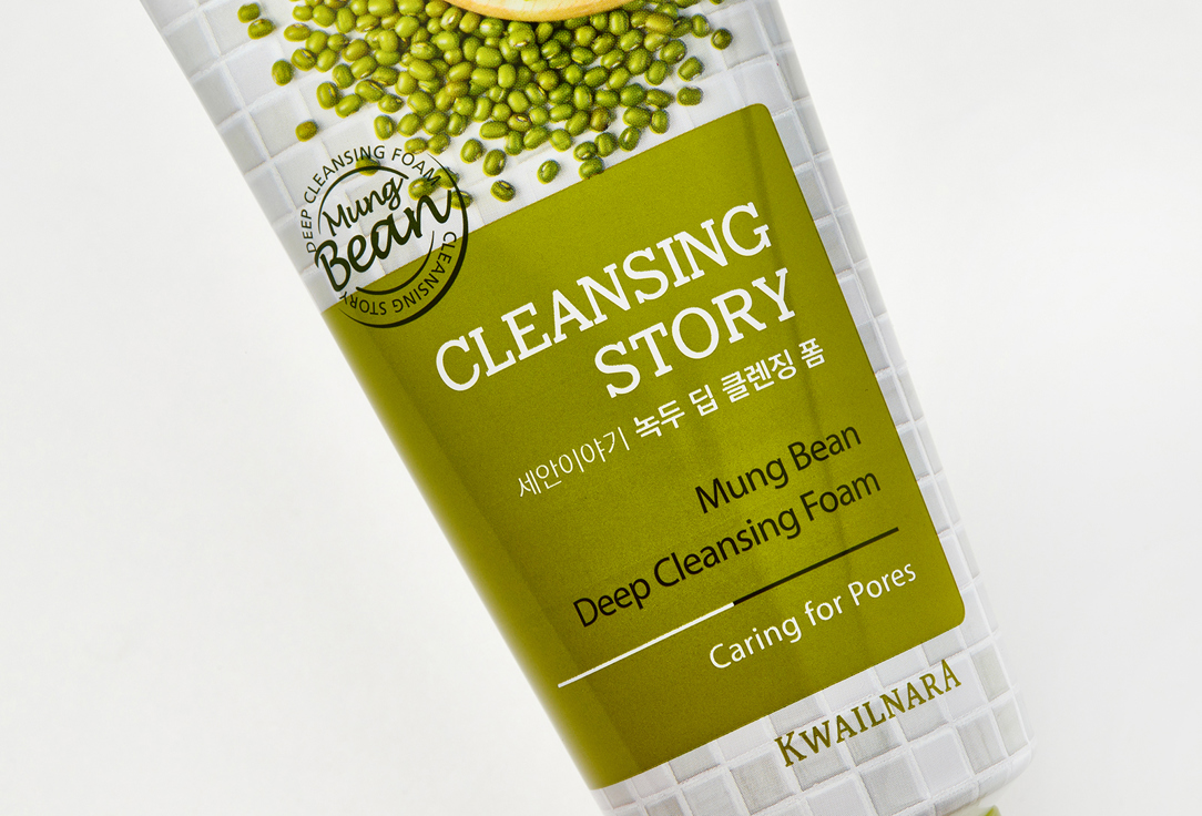 Welcos Cleansing face foam Cleansing story mung bean 120 g Welcos Cleansing face foam Cleansing story mung bean