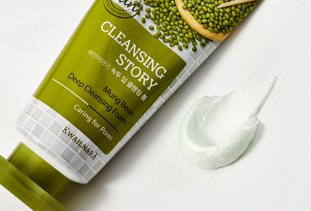 Welcos Cleansing face foam Cleansing story mung bean 120 g Welcos Cleansing face foam Cleansing story mung bean