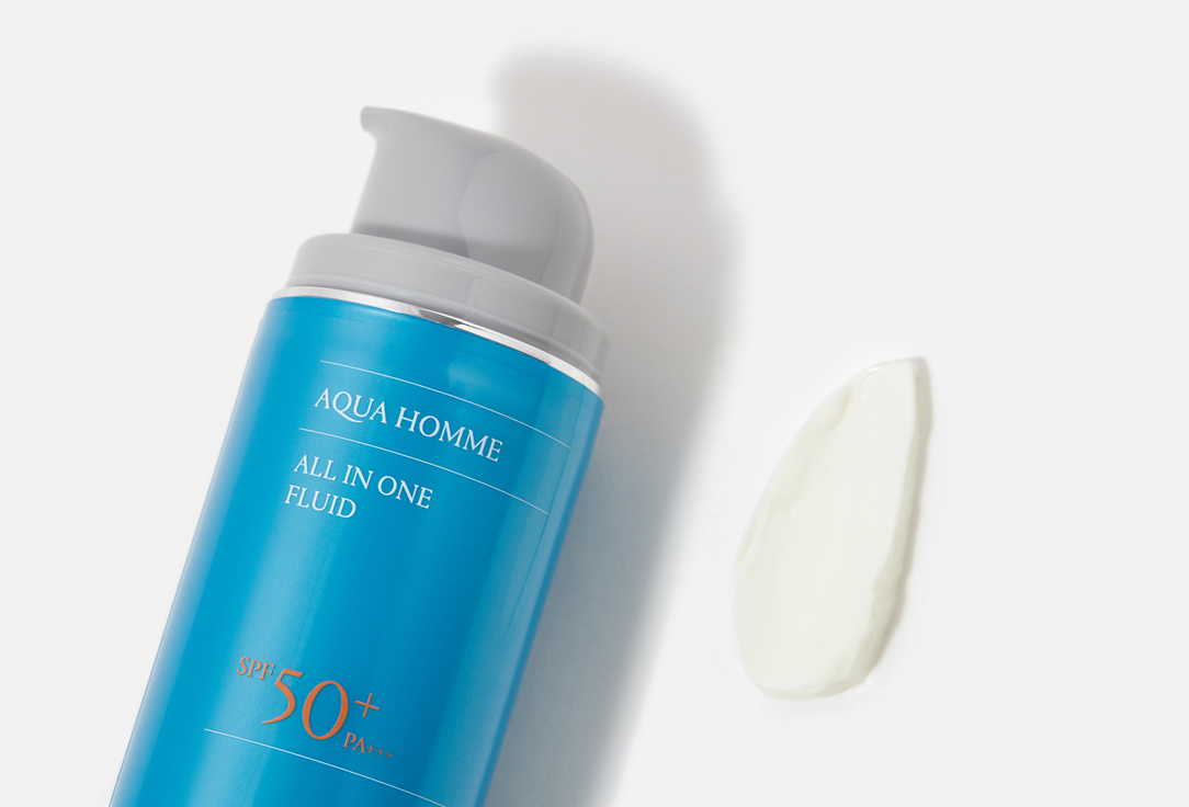 سينيك سائل مرطب للرجال SPF 50+ PA+++ أكوا هوم أول إن ون 100 مل سينيك سائل مرطب للرجال SPF 50+ PA+++ أكوا هوم أول إن ون