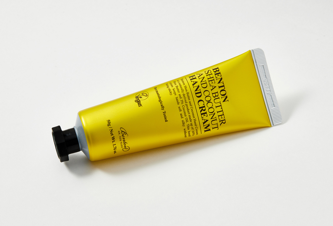 Benton Nourishing hand cream Shea butter and coconut 50 g Benton Nourishing hand cream Shea butter and coconut