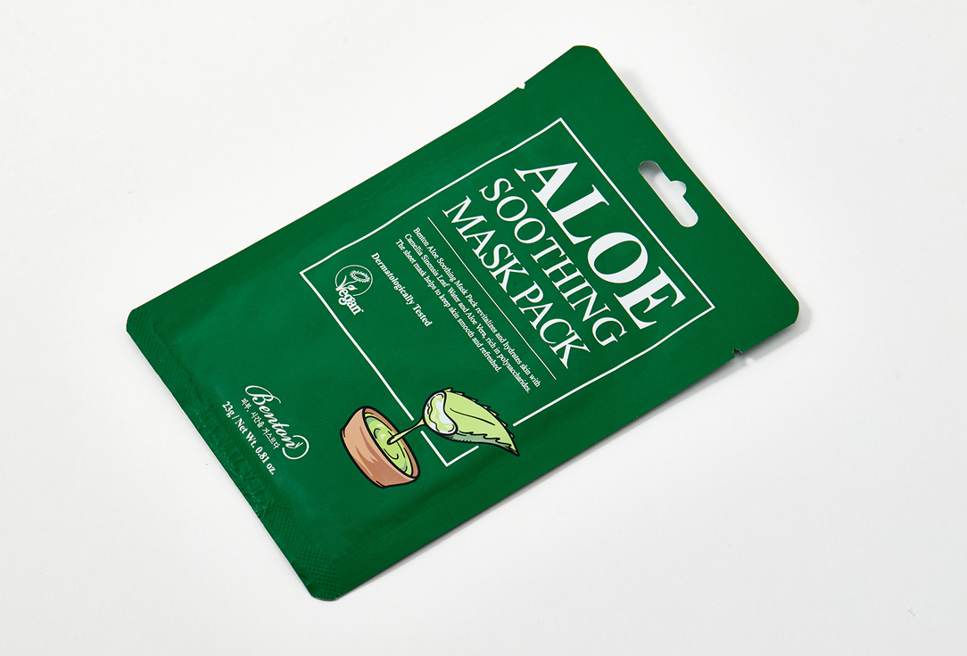Benton Face sheet mask Aloe soothing 1 pcs Benton Face sheet mask Aloe soothing