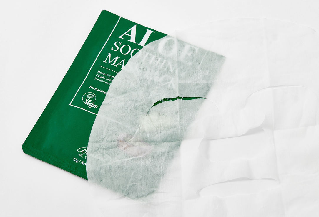 Benton Face sheet mask Aloe soothing 1 pcs Benton Face sheet mask Aloe soothing