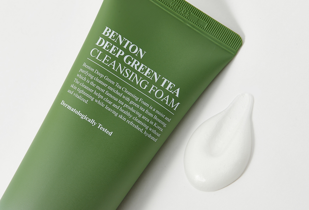 Benton Face cleansing foam Deep green tea 120 g Benton Face cleansing foam Deep green tea