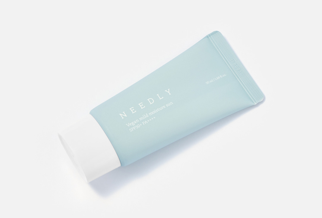 NEEDLY Солнцезащитный крем SPF 50+/PA++++ Vegan mild moisture sun