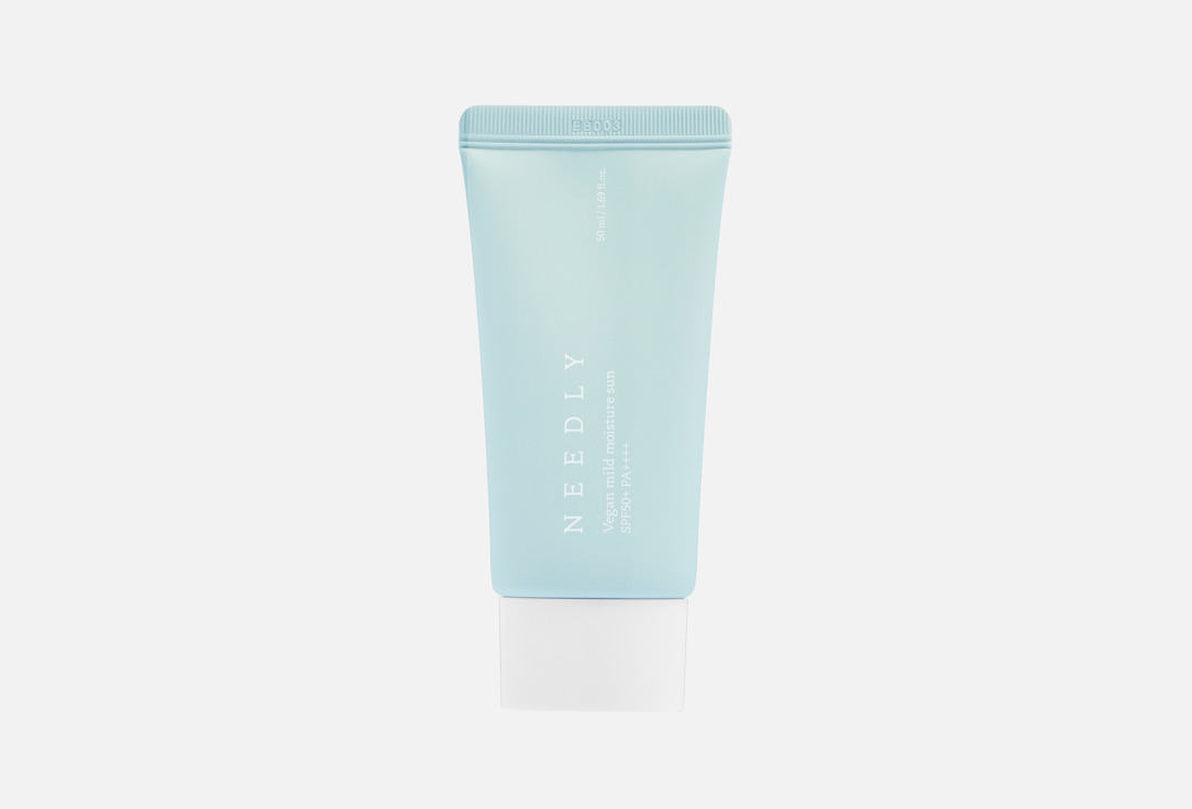 NEEDLY Солнцезащитный крем SPF 50+/PA++++ Vegan mild moisture sun