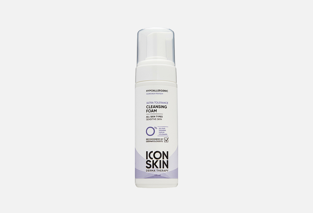 ICON SKIN Face cleansing foam Ultra Tolerance 170 ml ICON SKIN Face cleansing foam Ultra Tolerance