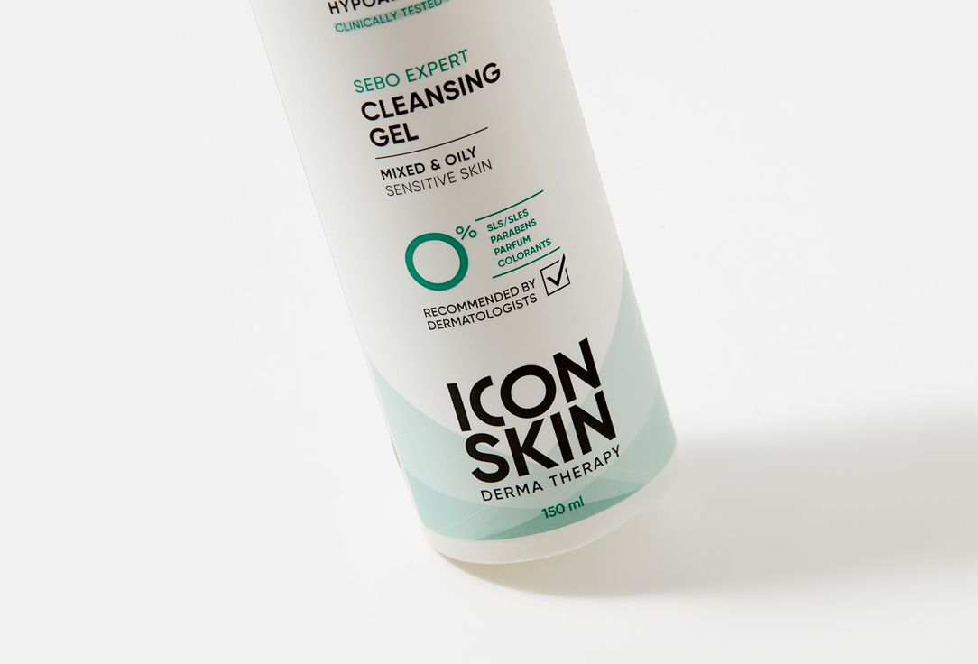 ICON SKIN Face cleansing gel Sebo Expert 150 ml ICON SKIN Face cleansing gel Sebo Expert