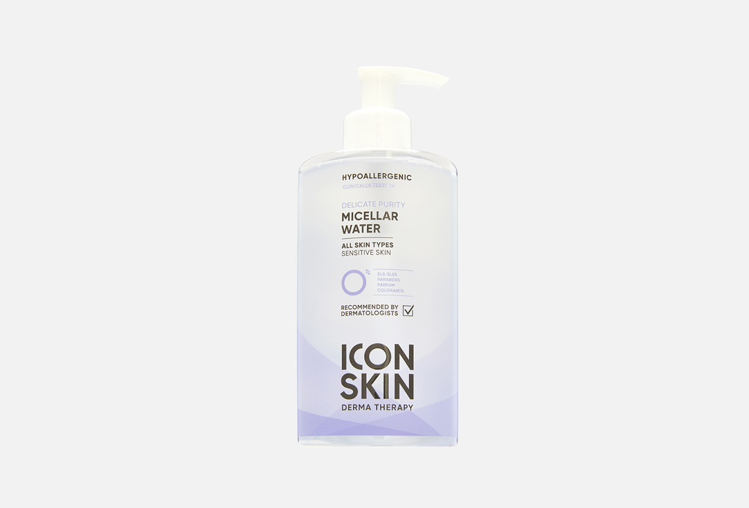 ICON SKIN Cleansing micellar water Delicate Purity 450 ml ICON SKIN Cleansing micellar water Delicate Purity