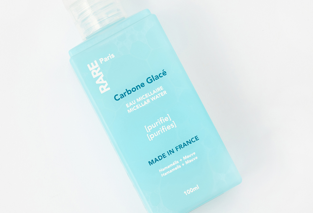 Rare Paris makeup remover Micellar water Carbbone glace